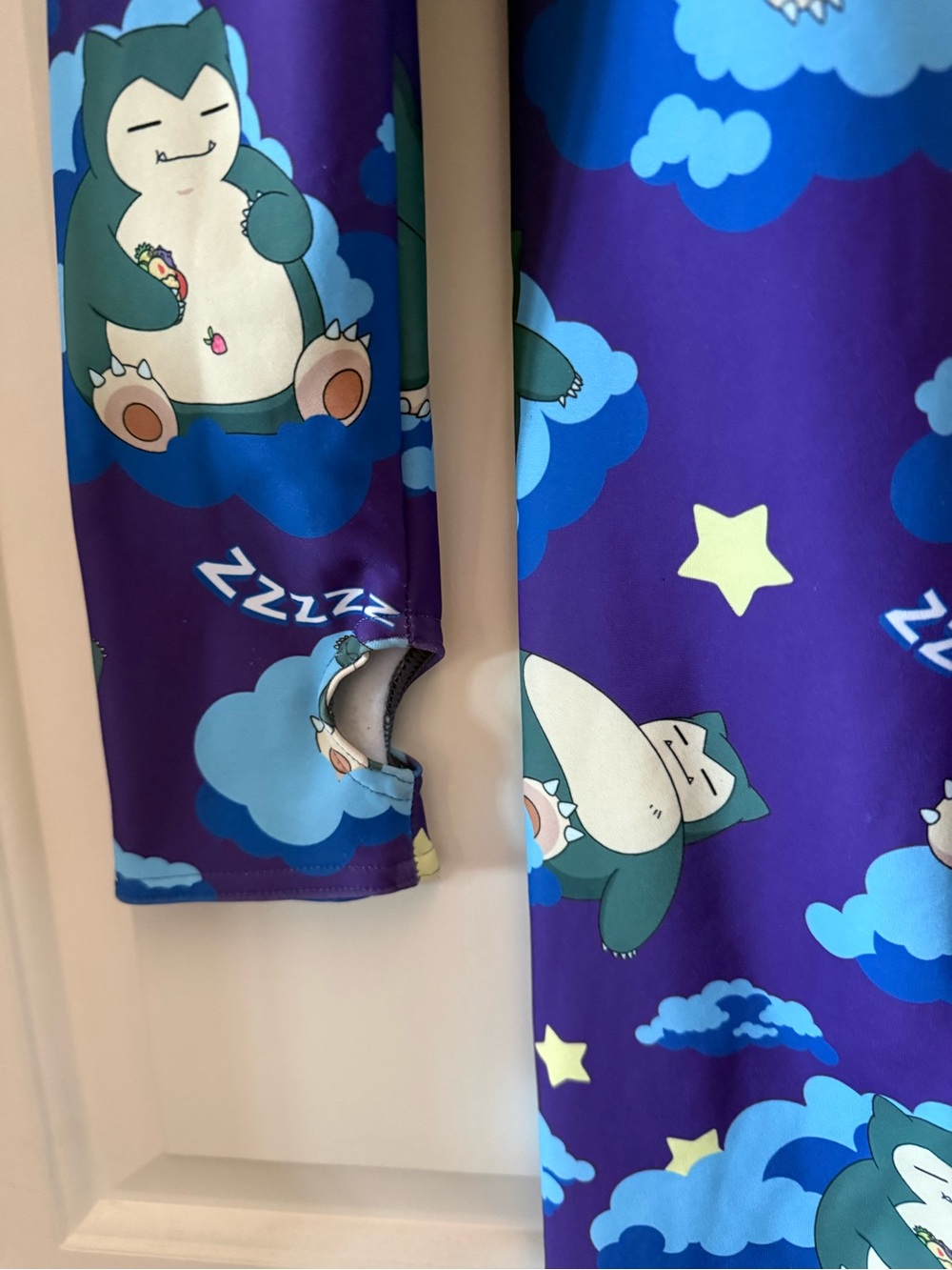 Blackmilk Snorlax Cloud Print Onesie Pajama - Picture 4 of 7